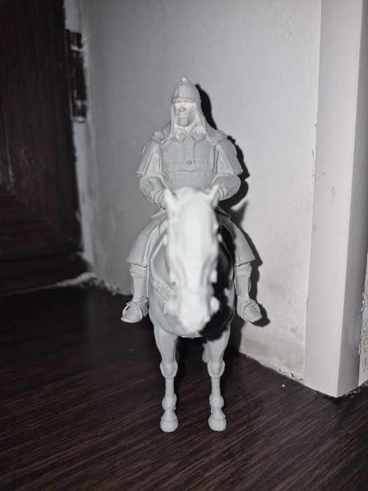 3D принтер мүсін Боялмаған грунталған 
Боялмаған (ақ/