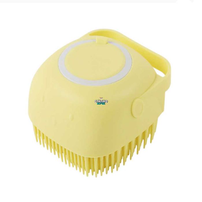 Силиконови четки за баня с пълнител за домашни любимци Четка за куче