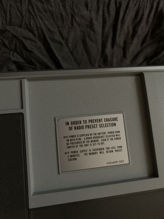 JVC RC M80R радио касетофон буумбокс перфектно запазен