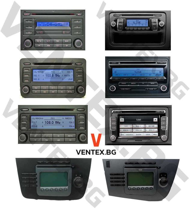 WEFA Дигитален Чейнджър за Seat Leon Toledo Altea + Bluetooth USB AUX