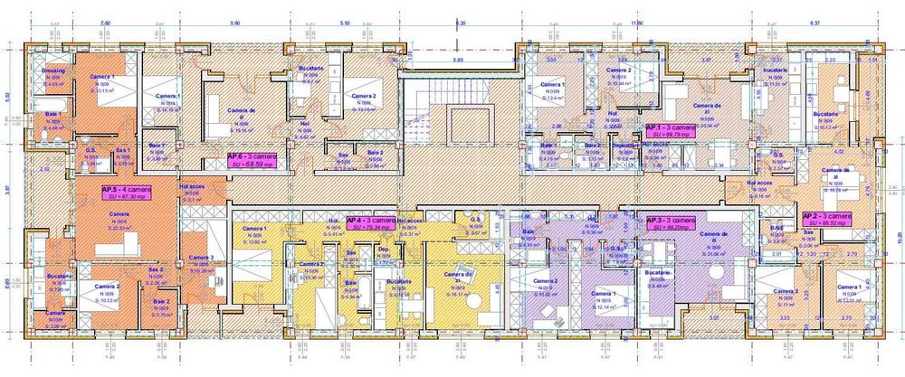 Teren 3250 mp cu AUTORIZATIE DE CONSTRUIRE imobil cu 30 de apartamente