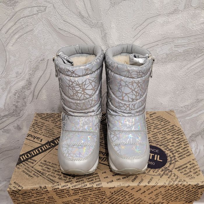 Сапожки зимние на девочку