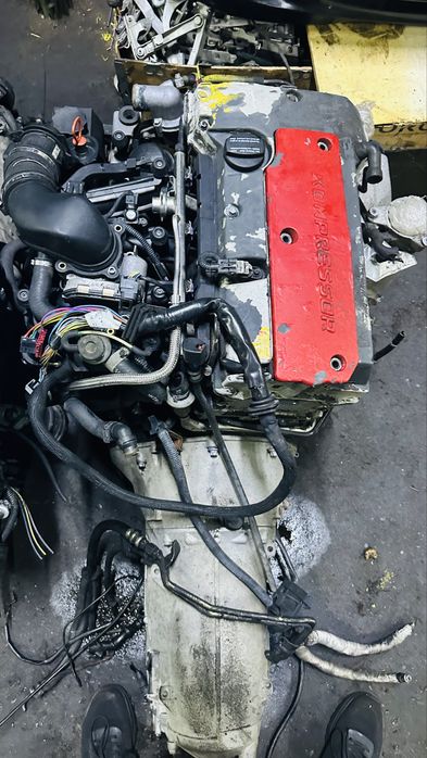 W203 M111 kompressor двигатель е2.0 авторазбор мерседес бу оригинал