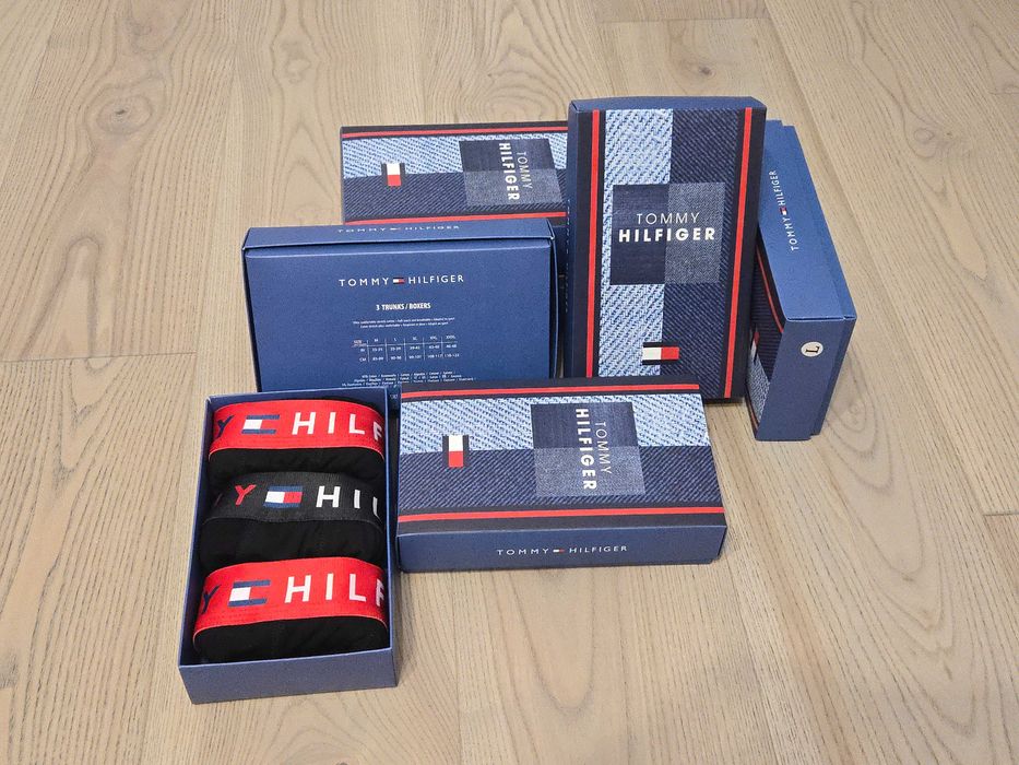 Boxeri Tommy set 3 perechi bumbac M L XL XXL