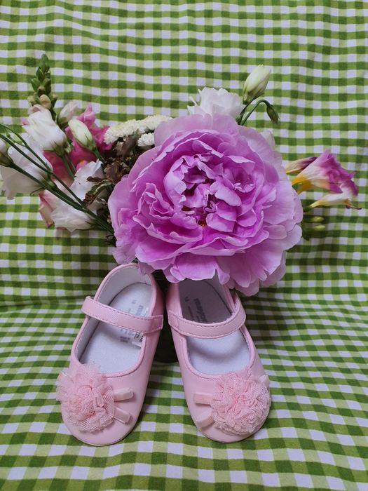 Pantofi Mayoral mărime 18 papuci balerini fetite 6-9luni bebe