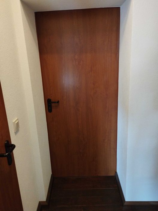 Метални интериорни врати Хьорман цвят дъб с монтаж