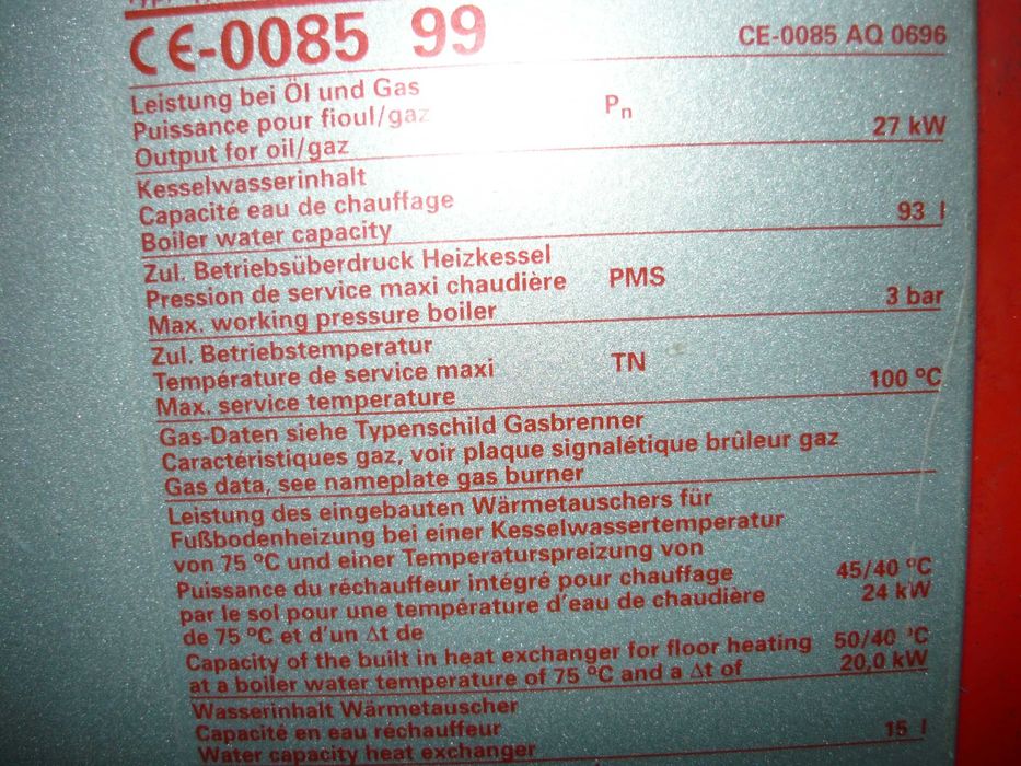 Centrala viessmann 27KW uleiars,combustibil CLU