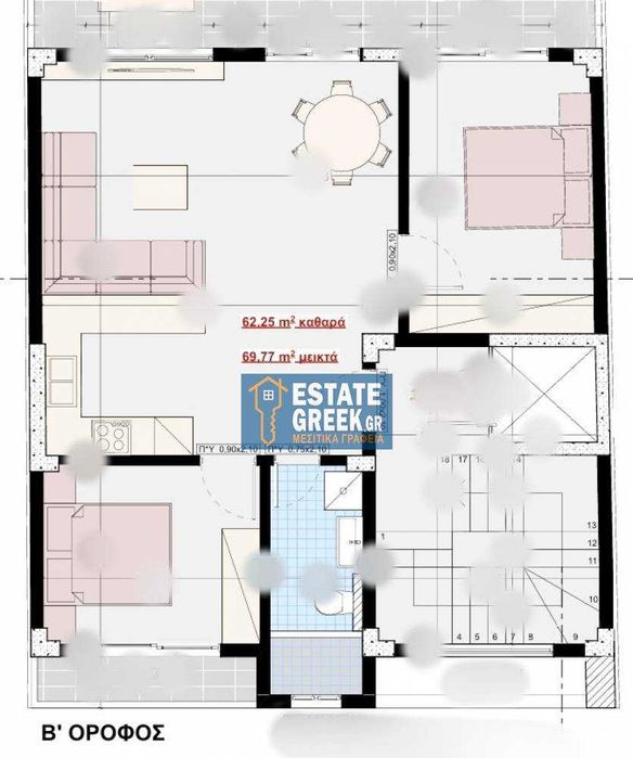 ПРОДАВА СЕ апартамент 86 кв.м. в АГИЯ ВАРБАРА, Кавала (код 8204)