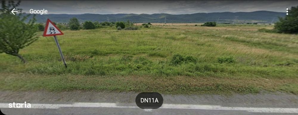 Teren 5200 mp, 42 ml deschidere la DN 11A, Caiuti, Bacau