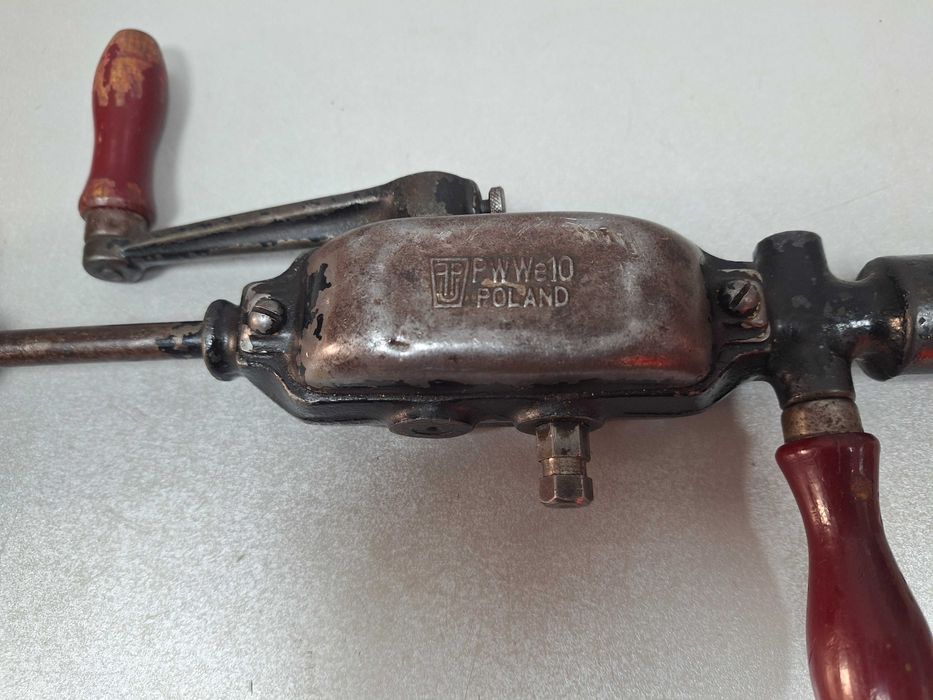 Ретро! Полска Ръчна Бормашина PWWe10 Poland