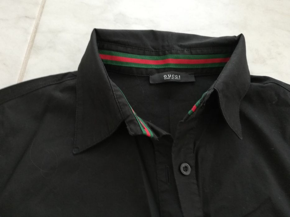 Черна ризка Гучи