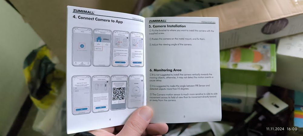 Vând camera Zumimall wifi