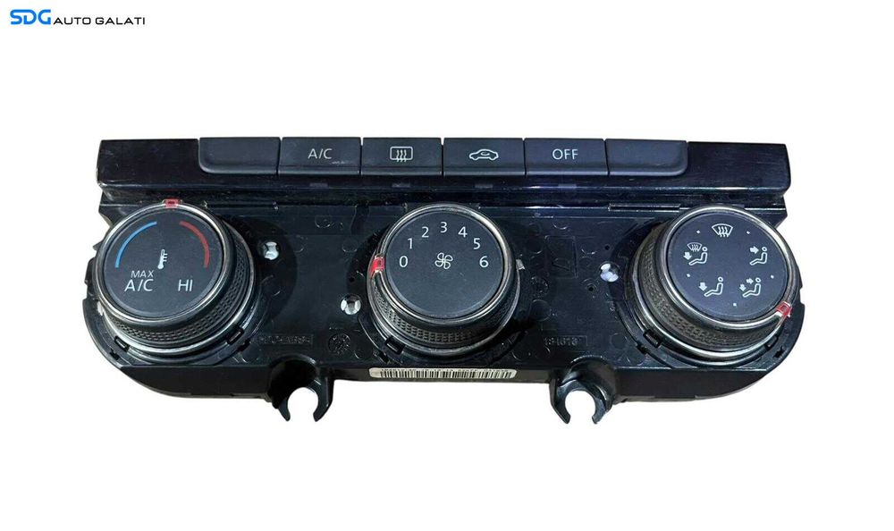 Panou Modul Unitate Comanda AC Aer Conditionat Clima Climatronic Volkswagen Golf 7 2013 - 2017 Cod 5G0907426M [LC1201]