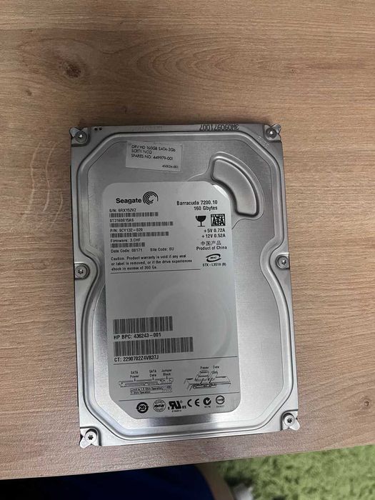 HDD 160 Gb 2 штуки