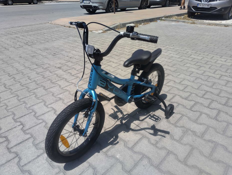 X Детски алуминиев велосипед 16" SPECIAL син