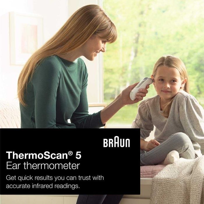 Термометр ушной Braun ThermoScan 5 для детей и семьи