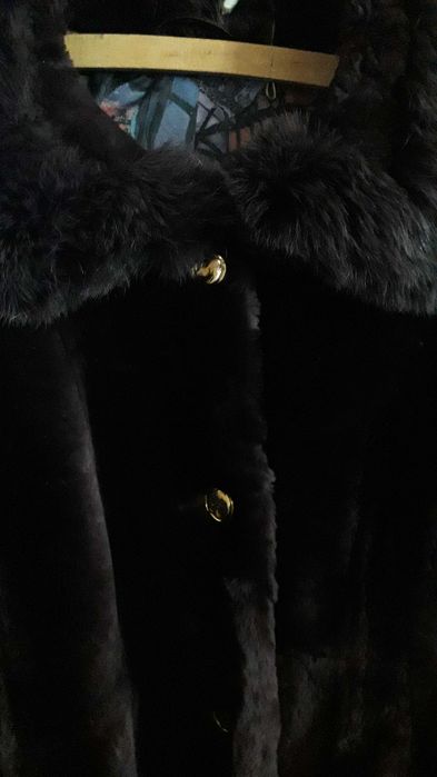 Haina NOUA blana naturala mas.48-50 XXL medie MOV merinos molton