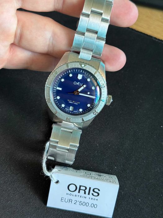 Чисто Нов Oris Diver LFP Limited Edition 38mm Автоматичен Швейцарски Мъжки Часовник