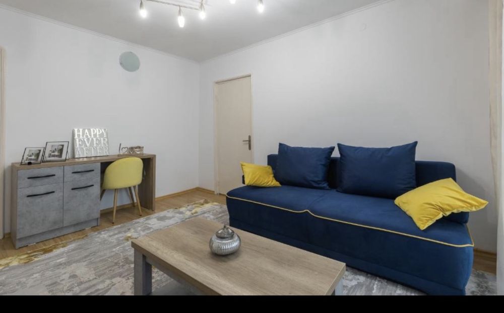 Inchiriez apartament cu 3 cam, cartier  Trivale, parter, parcare, complet mobilat si utilat