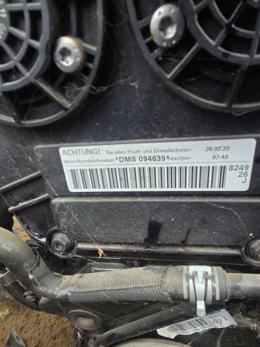 Motor audi 2.0 tfsi 2022 cod DMS / DMSA / DMSB