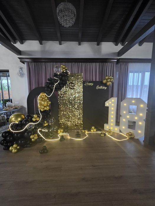 Decor baloane, decor botez , decor major.  Tobogane gonflabile, aniversari copii.at, panou balone!