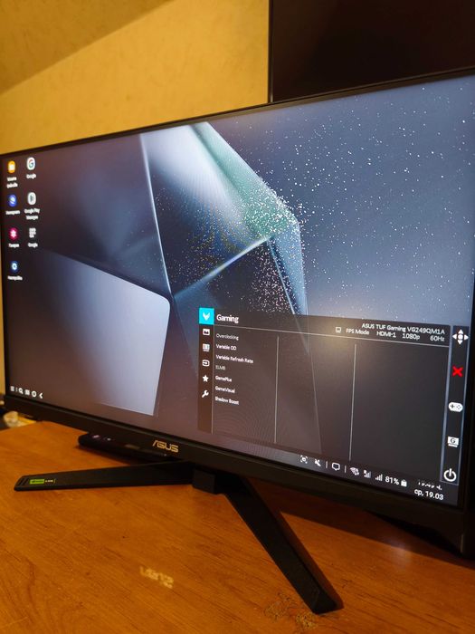 Монитор Asus Tuf Gaming VG1A 23.8"