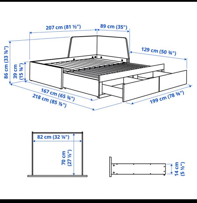 Divan Ikea 600lei