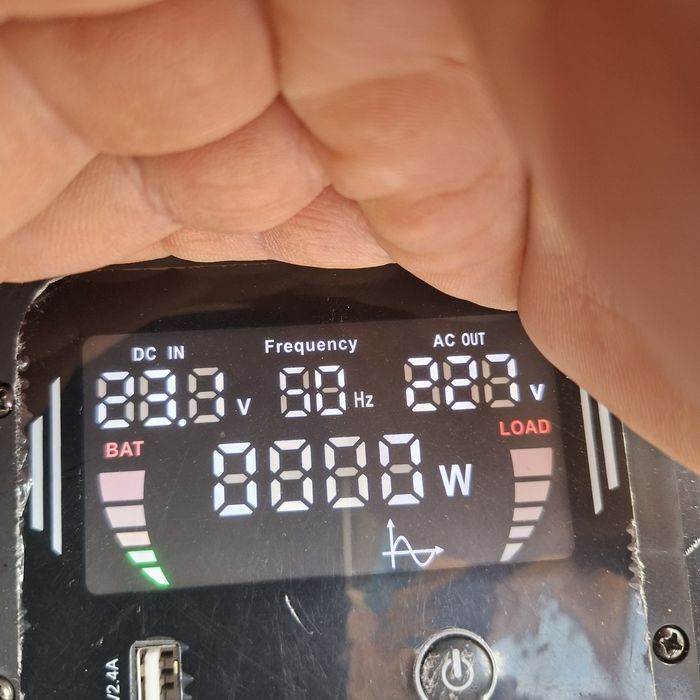 Invertor curent 24v la 230v 2000w