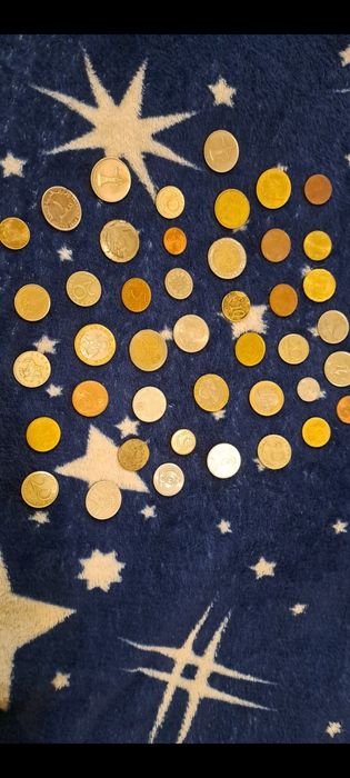 Colecție monede vechi si noi