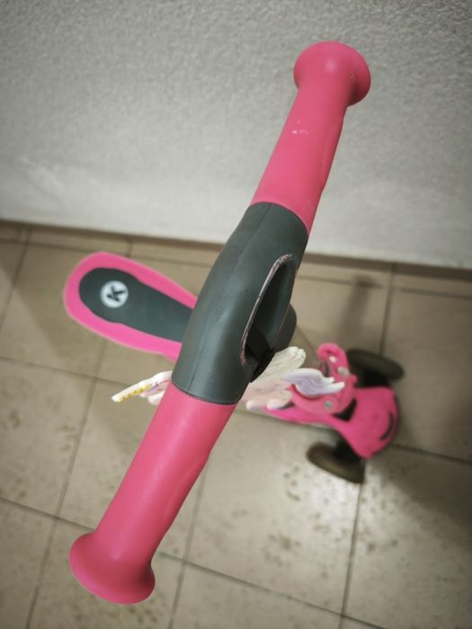 Розова тротинетка KinderKraft