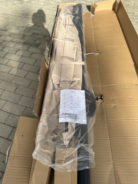 Umbrela soare -gradina Kring Cqpri 3x3 m Rotatie 360