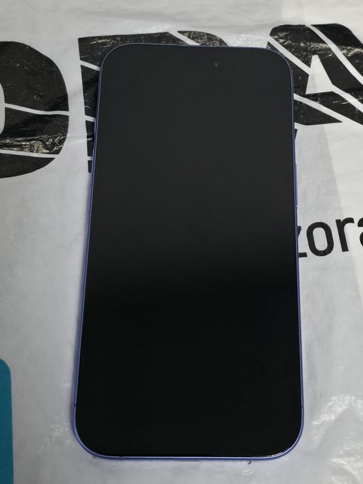 КАТО НОВ 128GB iPhone 16 Гаранция ЗОРА 2026г. Ultramarine | Син