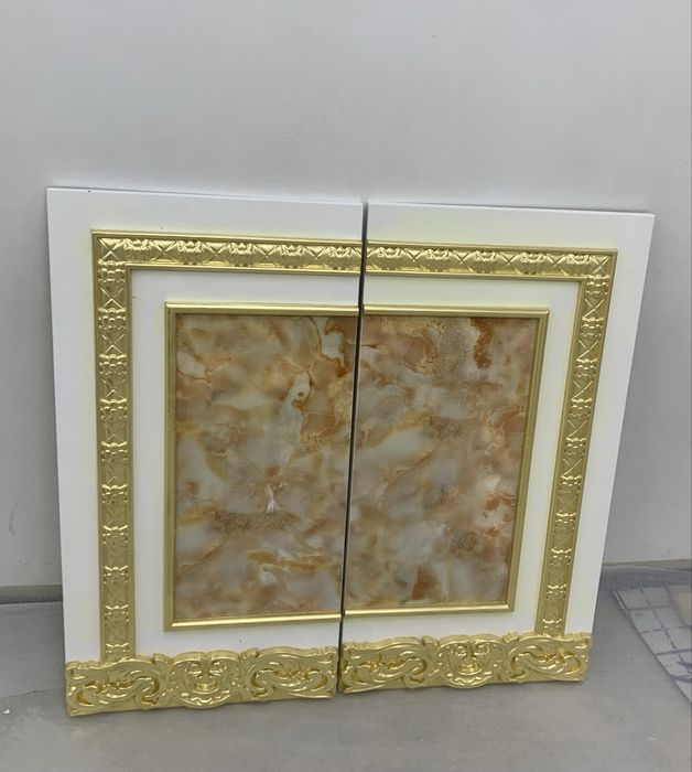 Mebel dekor hizmati potal bilan oltinrangda bezash