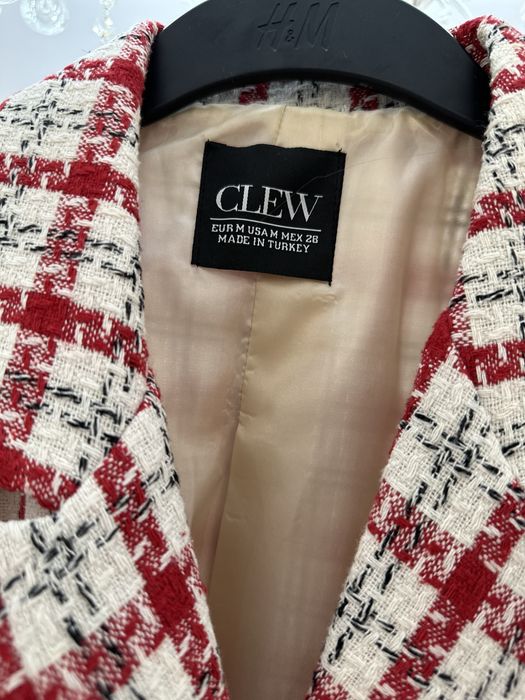 Пиджак твидовый