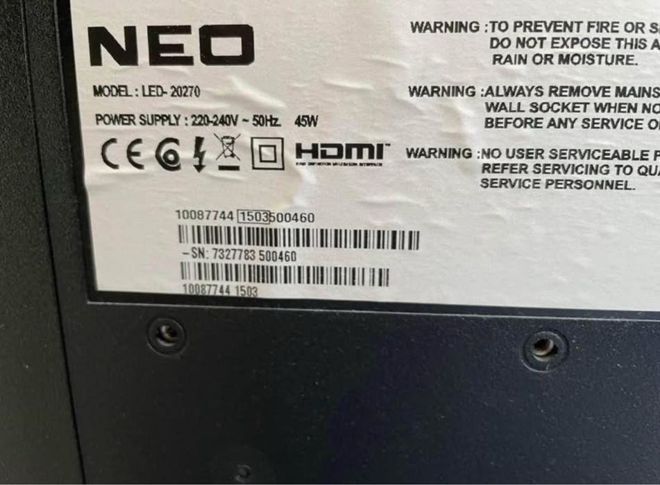 Телевизор Neo LED 20270