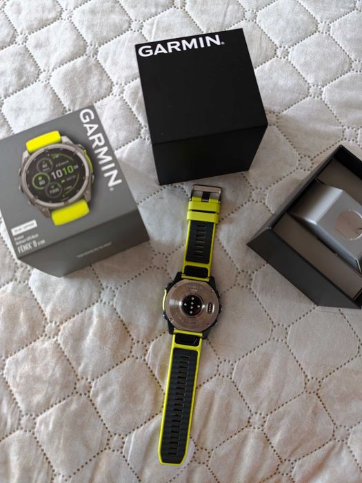 Нов Garmin 8 51mm Solar Sapphire с Гаранция