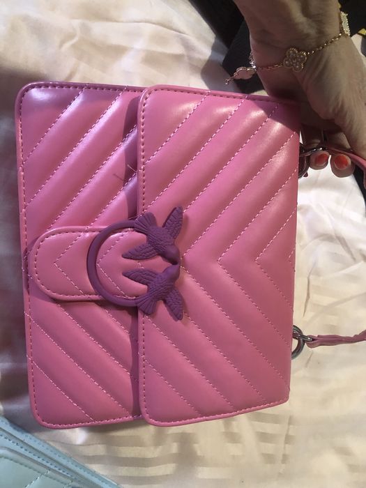 Чанти невероятнив циклама,зелено синьо червено