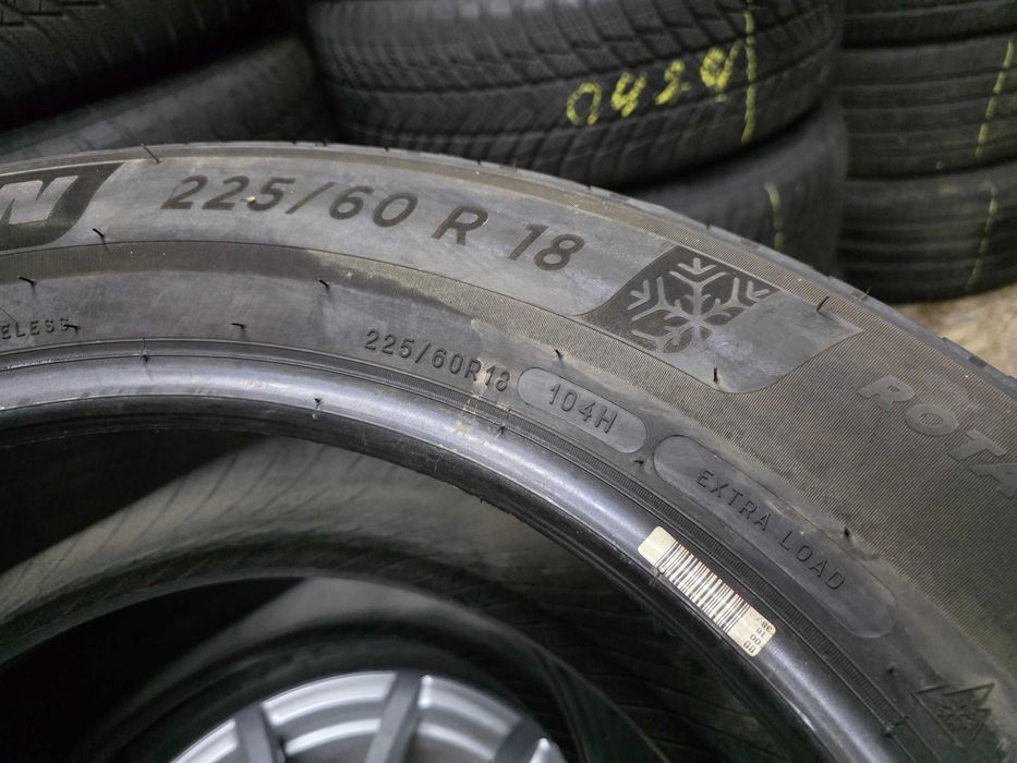 2бр Кaто нови зимни гуми 225 60 18 - Michelin