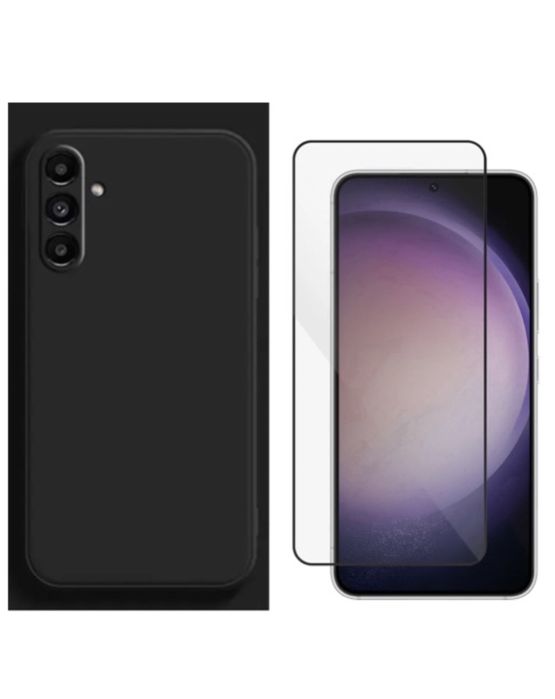 Samsung A51/A52/A53/A54/A55/A56 Husa Catifea X LEVEL+Folie Sticla 0.2M
