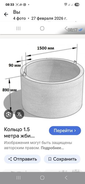 Колца для канализаций