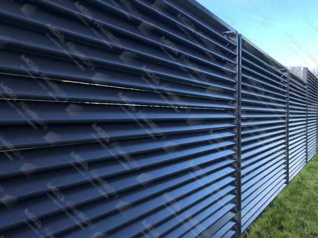 Забор жалюзи еврожалюзи