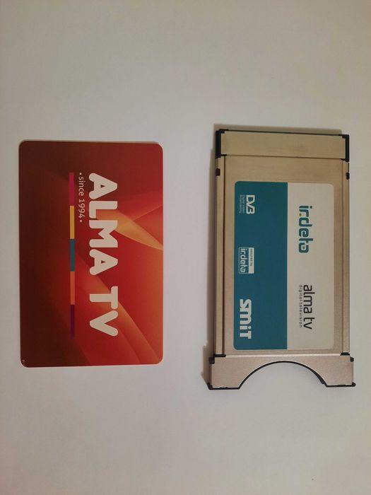 CAM модуль Алма тв, цифровое телевидение , смарт карта. SMART CARD.