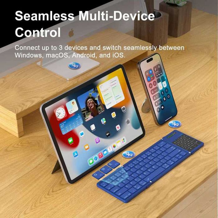 Сгъваема Bluetooth клавиатура Nillkin Cube Pocket