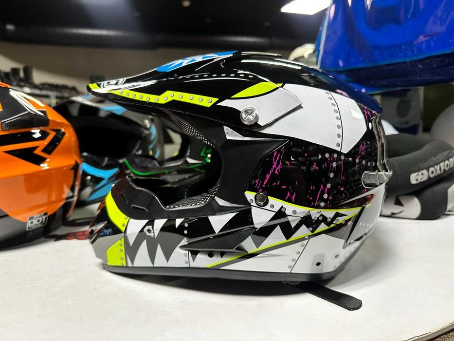 Детска крос каска мото вело мотокрос