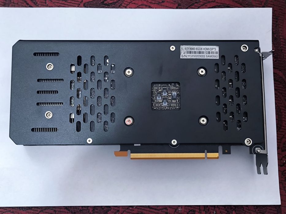Nvidia RTX3060 6Gb GDDR6 Samsung HDMI