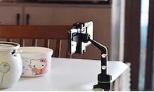 Стойка за телефон за автомобил Регулируема, Универсална, 360° въртене