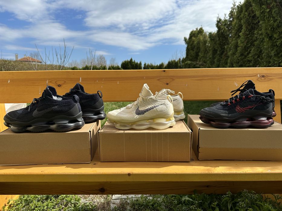 Отново Air Max Scorpion Flyknit "Triple Black"