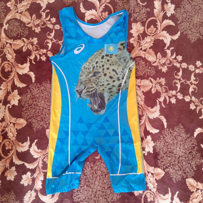 Синий трико wrestling