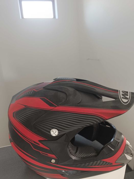 Каска за мотор крос детска,размер S