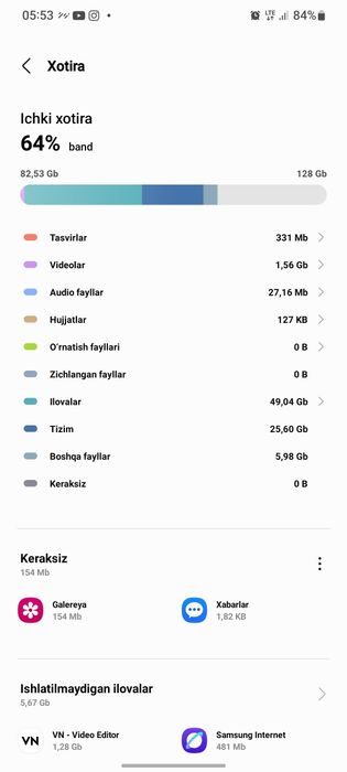 Samsung galaxy S 20 5G